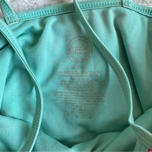 Wonder Nation | Aztec Arizona Gardan Tassel One-Piece Swimsuit | Size Medium 7-8 - Picture 5 of 5